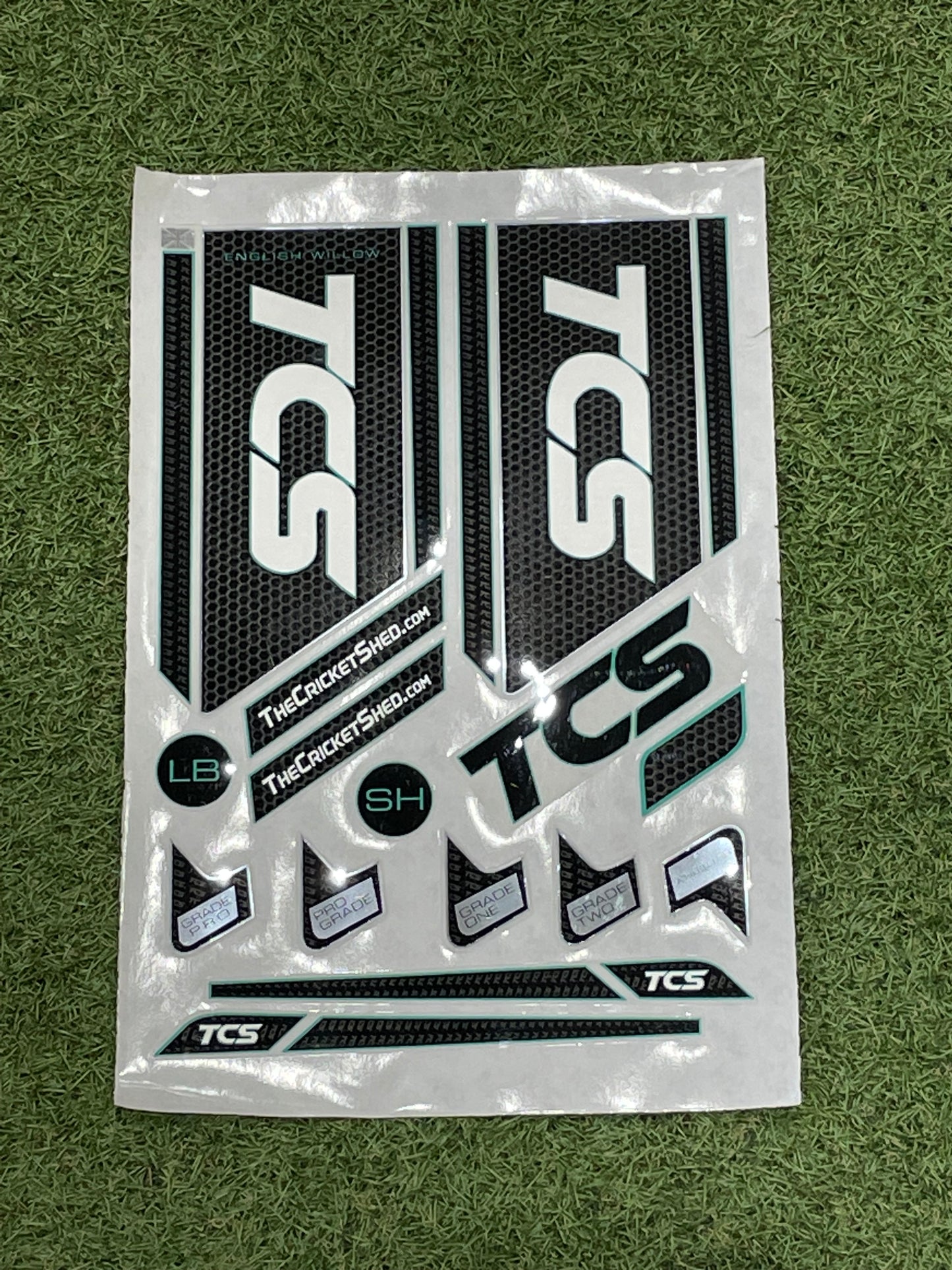 TCS Cricket Bat Stickers