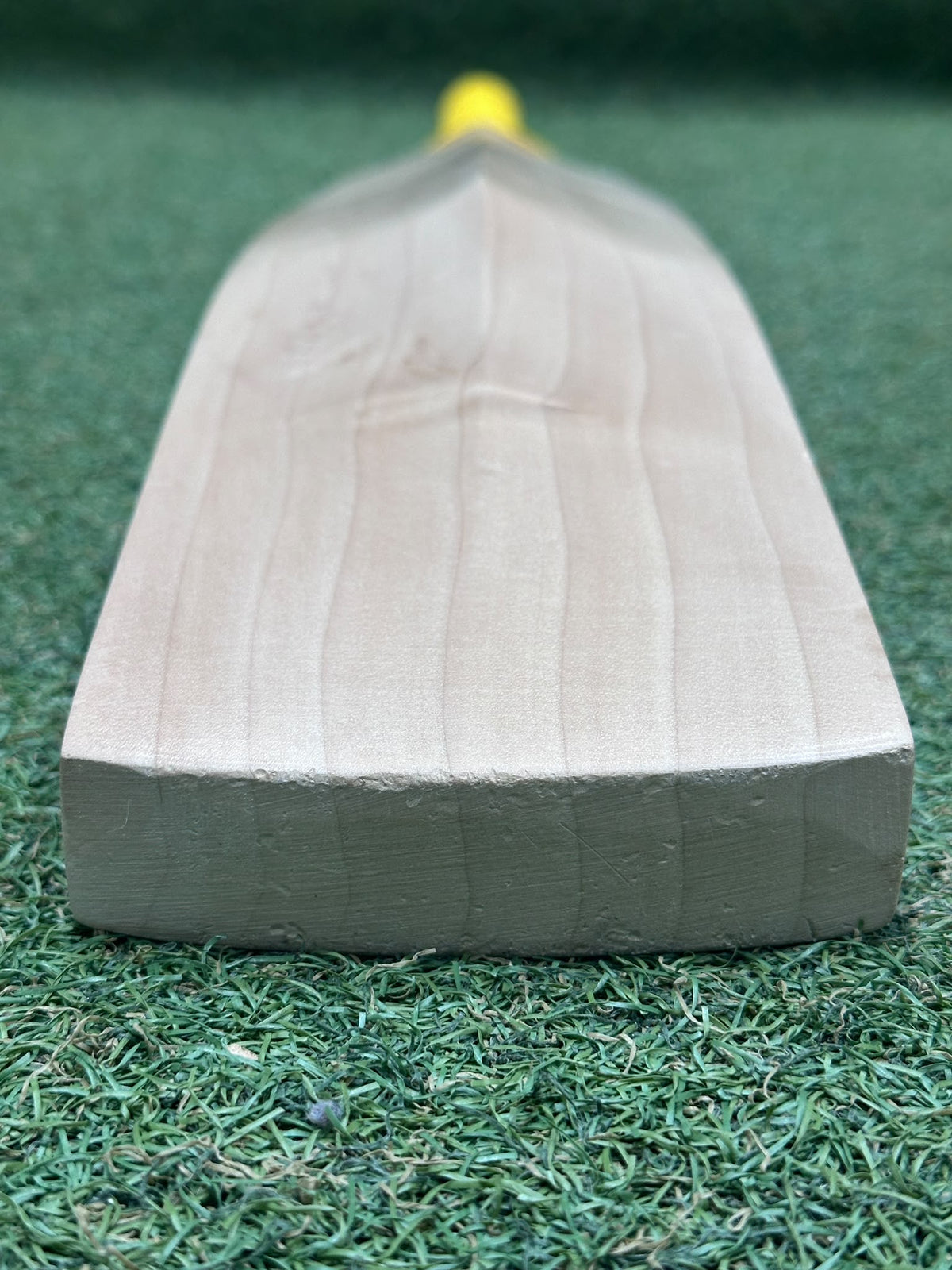 Plain UK Made Short Blade Long Handle Cricket Bat (2lb 11oz)