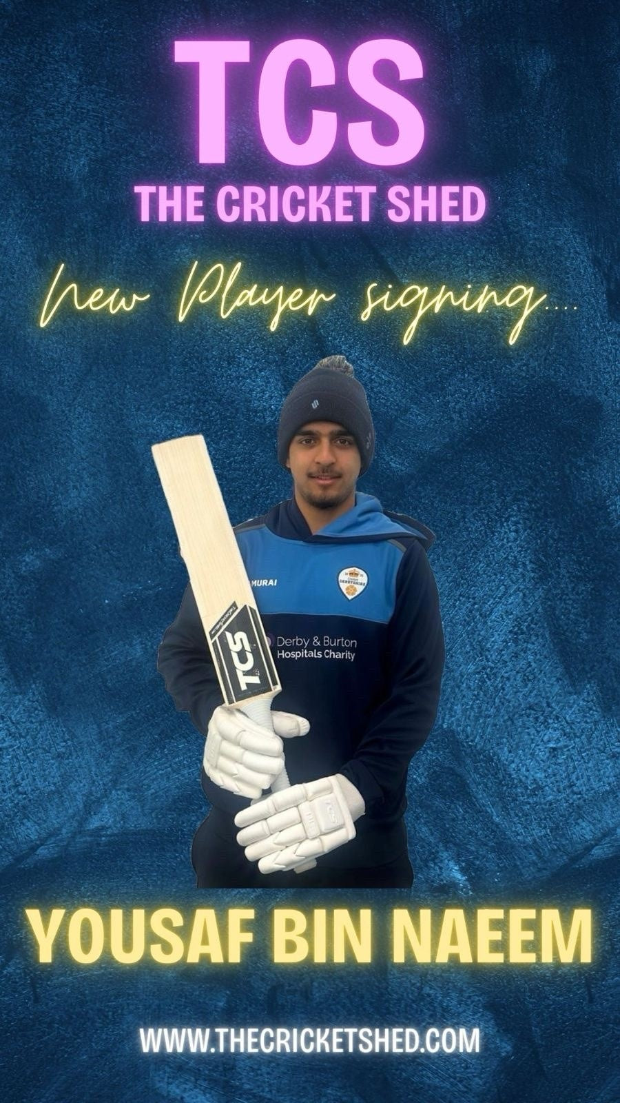 TCS Back Of The Bat Sponsor Cricket Bat Stickers