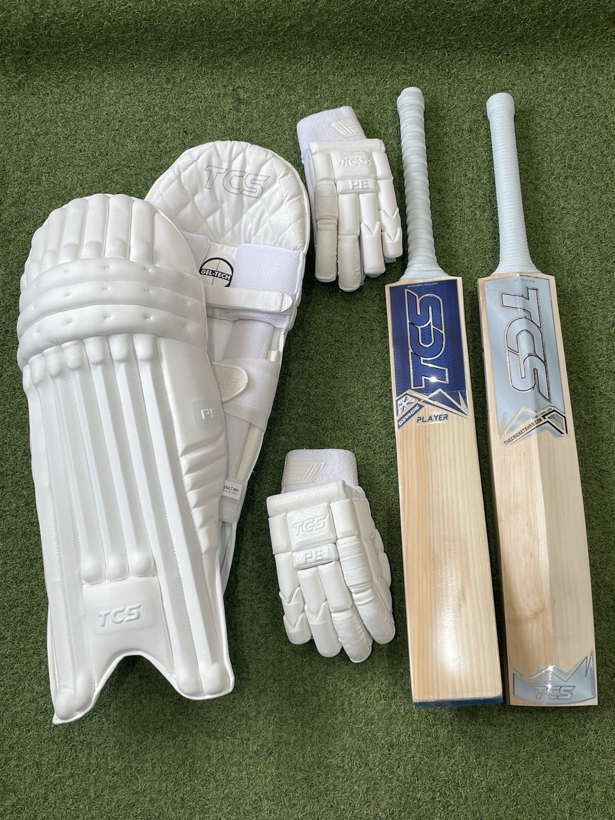 TCS Players Edition Cricket Batting Pads - Right Hand Mens Size - Brand New