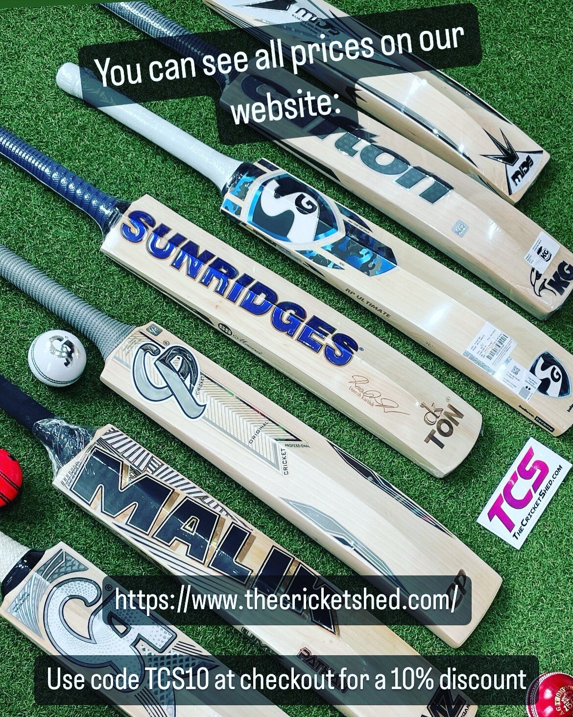 TCS Limited Edition Cricket Batting Pads - Right Hand Mens Size - Brand New