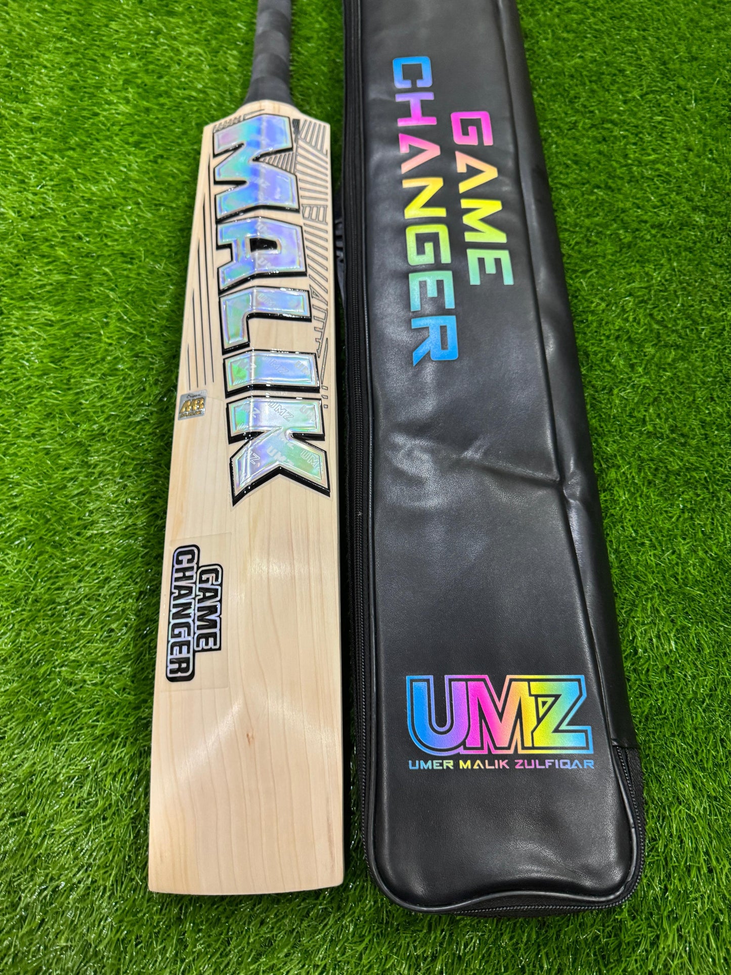 MB Malik Game Changer Players Cricket Bat (2lb 10oz)