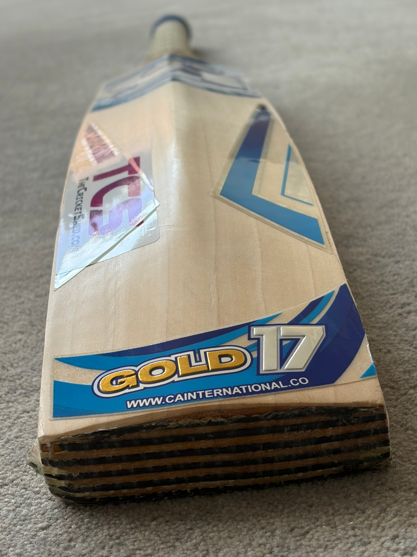 Used CA Gold 17 Short Blade Long Handle Cricket Bat (2lb 10oz)