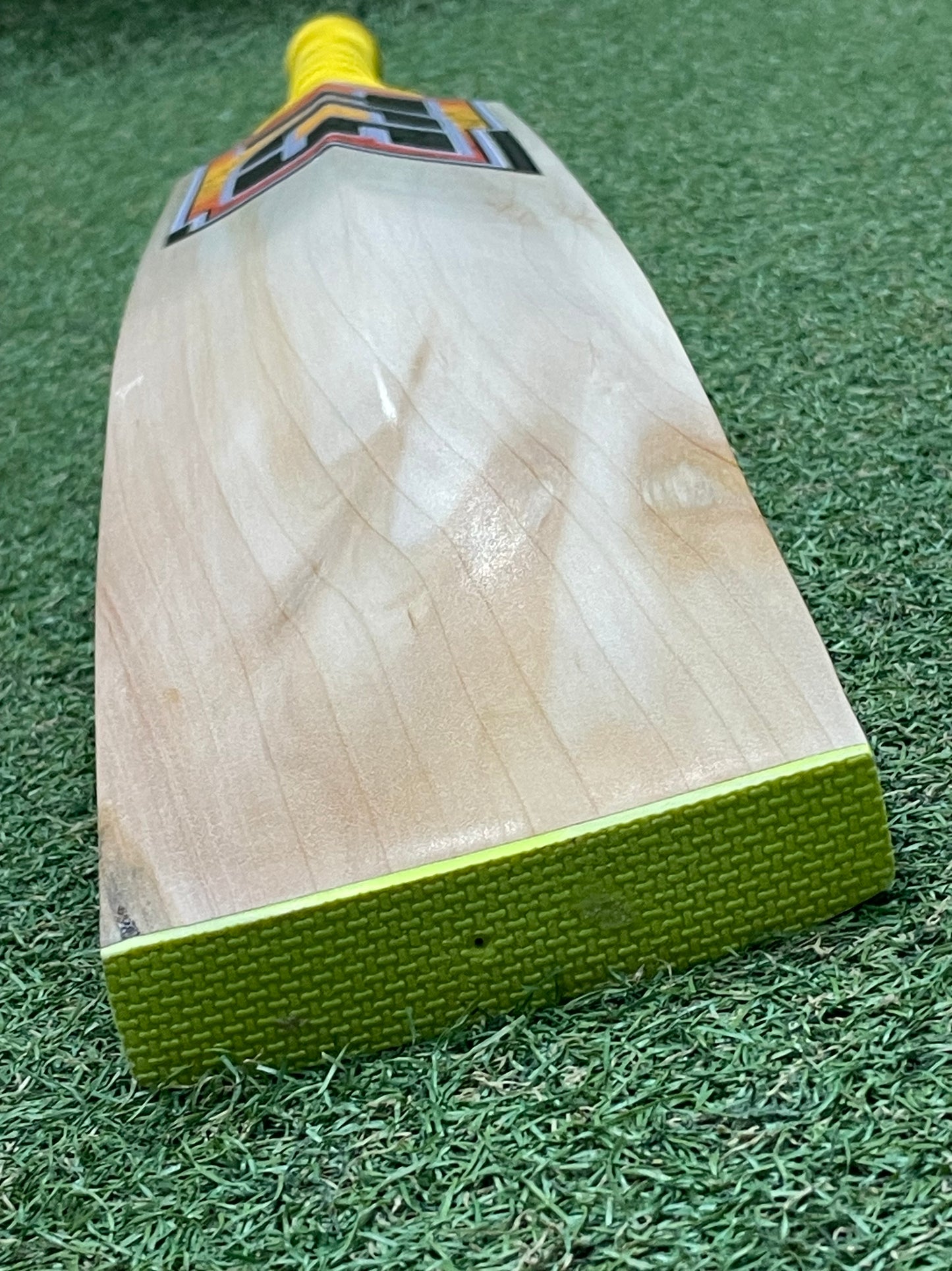 TCS Orange Butterfly Short Blade Long Handle Cricket Bat (2lb 11oz)