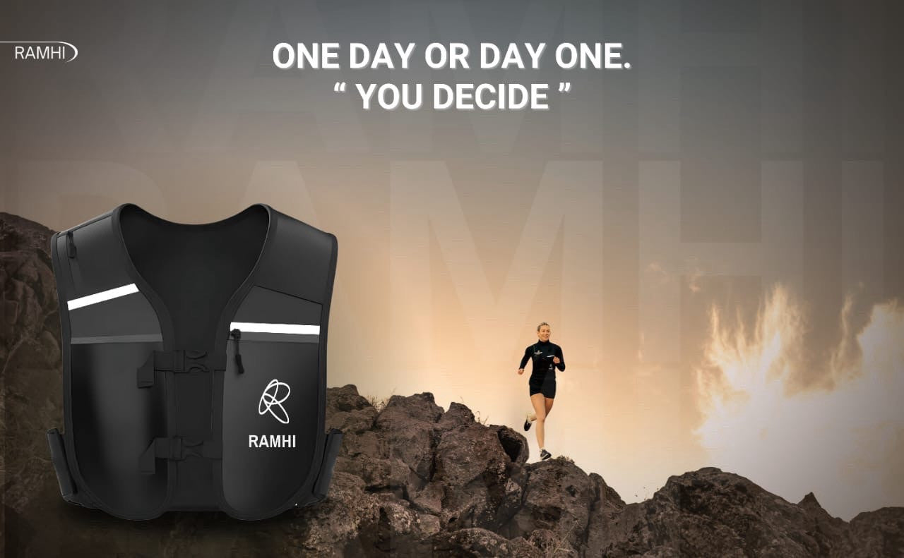 Ramhi Running Hydration Vest With Bottle - Brand New - Exclusive!
