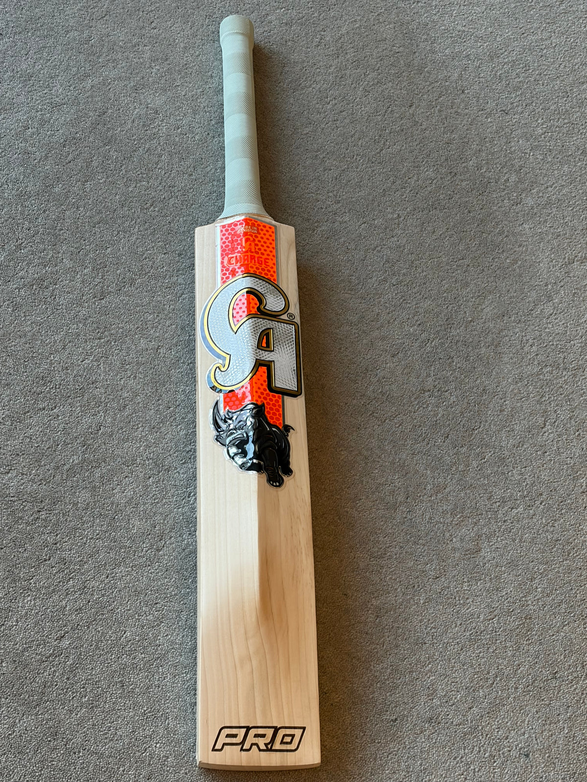 CA Pro Rage Professional Players Maaz Sadaqat Cricket Bat (2lb 8oz)