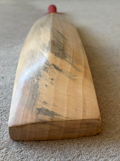 MB Malik Plain Blue Willow Cricket Bat (2lb 6oz)