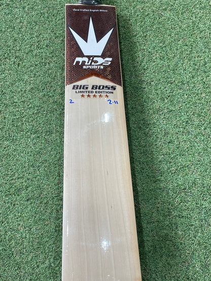 MIDS Big Boss Limited Edition 5 Star Cricket Bat (2lb 11oz)