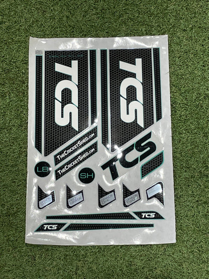 TCS Cricket Bat Stickers