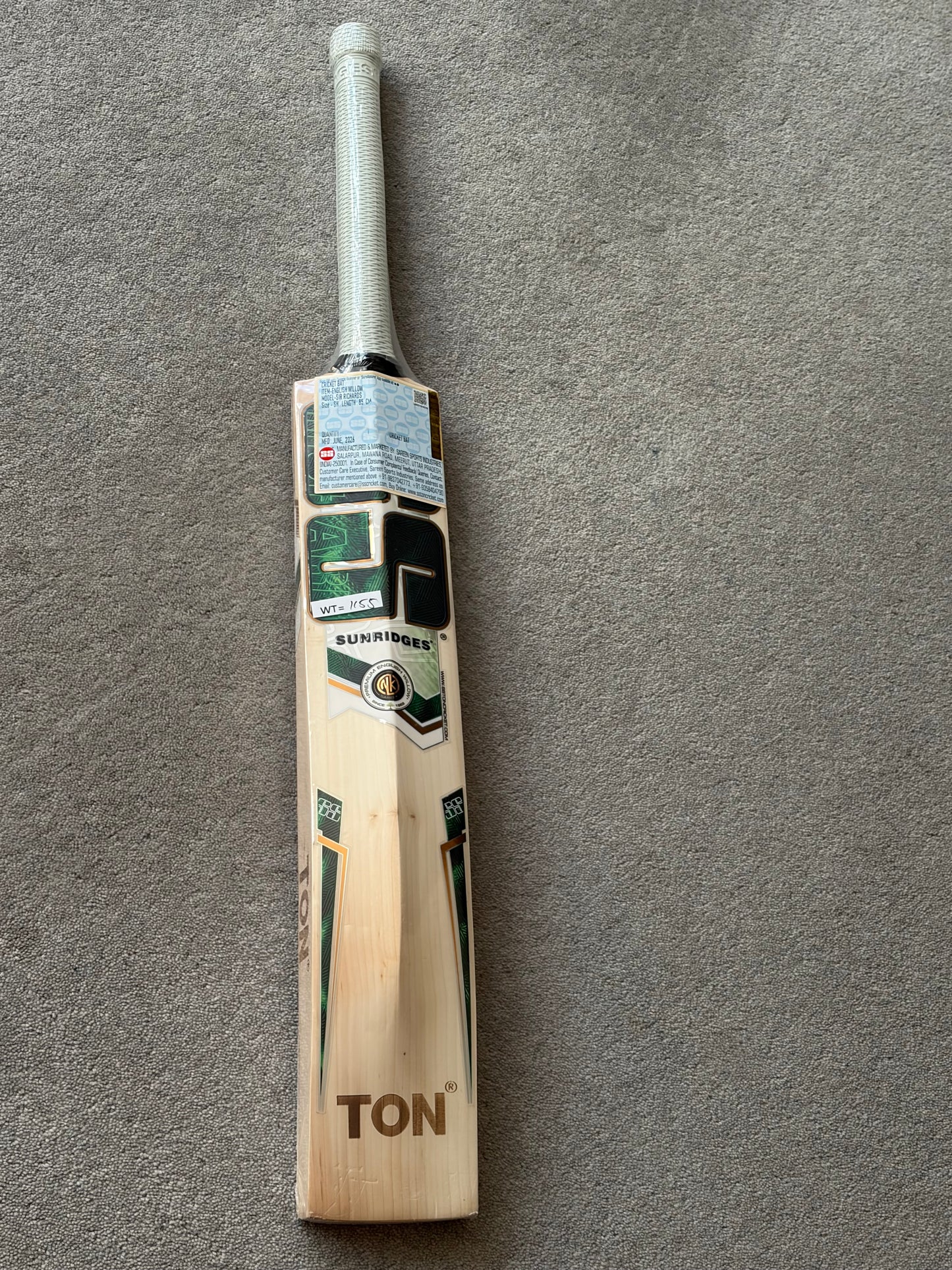 SS Ton Sir Richards Cricket Bat (2lb 9oz)