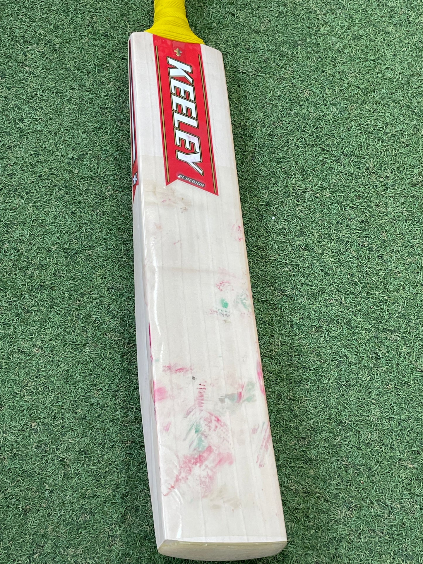 Used Keeley Superior Grade 1 Short Blade Long Handle Cricket Bat (2lb 12oz)