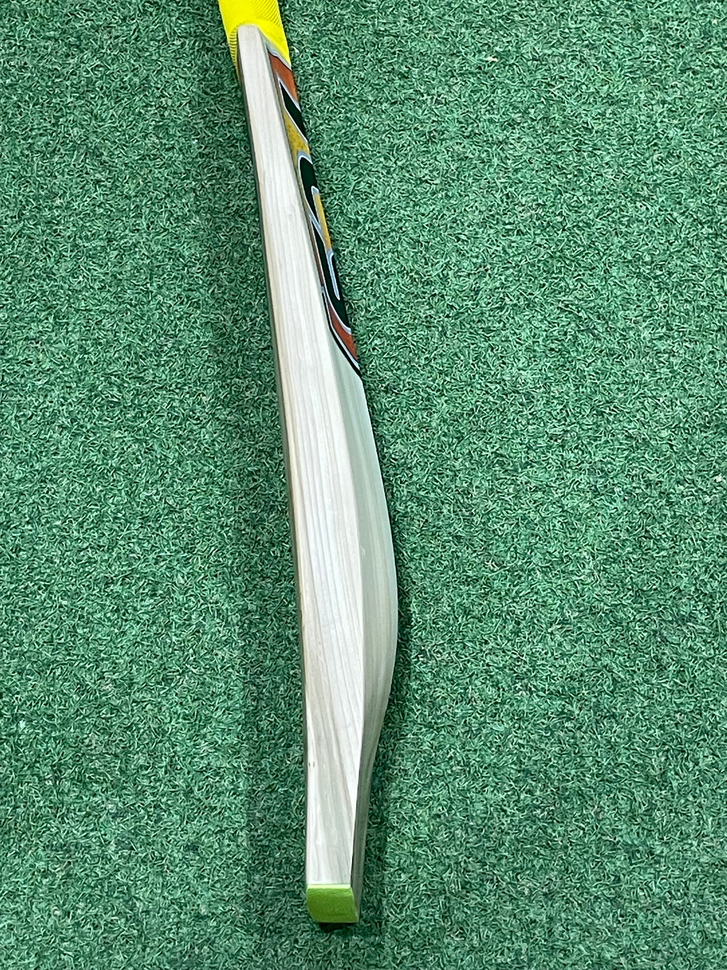 TCS Orange Butterfly Short Blade Long Handle Cricket Bat (2lb 11oz)