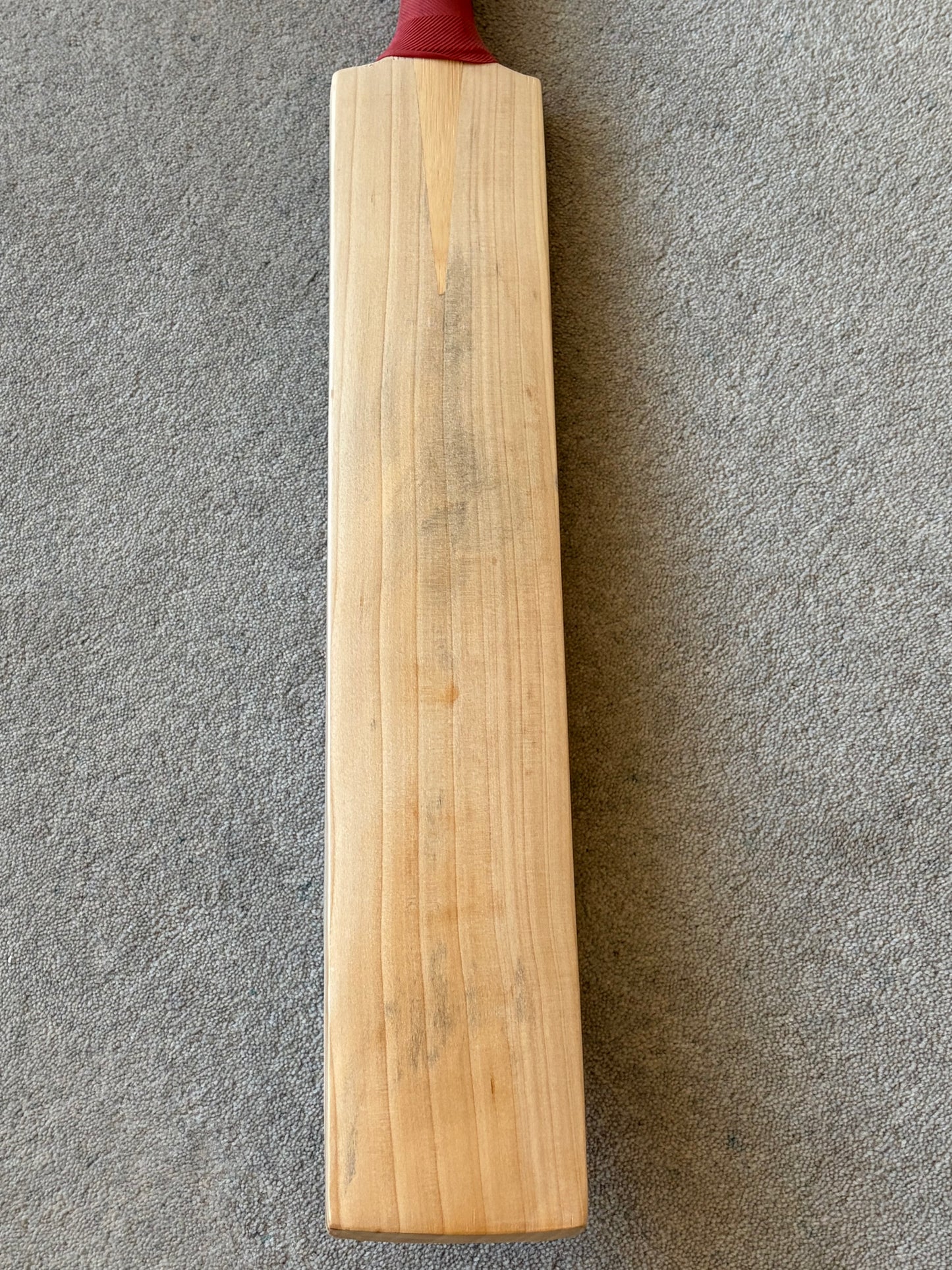 MB Malik Plain Blue Willow Cricket Bat (2lb 6oz)