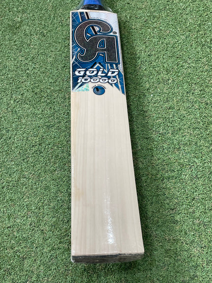CA Gold 10000 Short Blade Long Handle Cricket Bat (2lb 10oz)