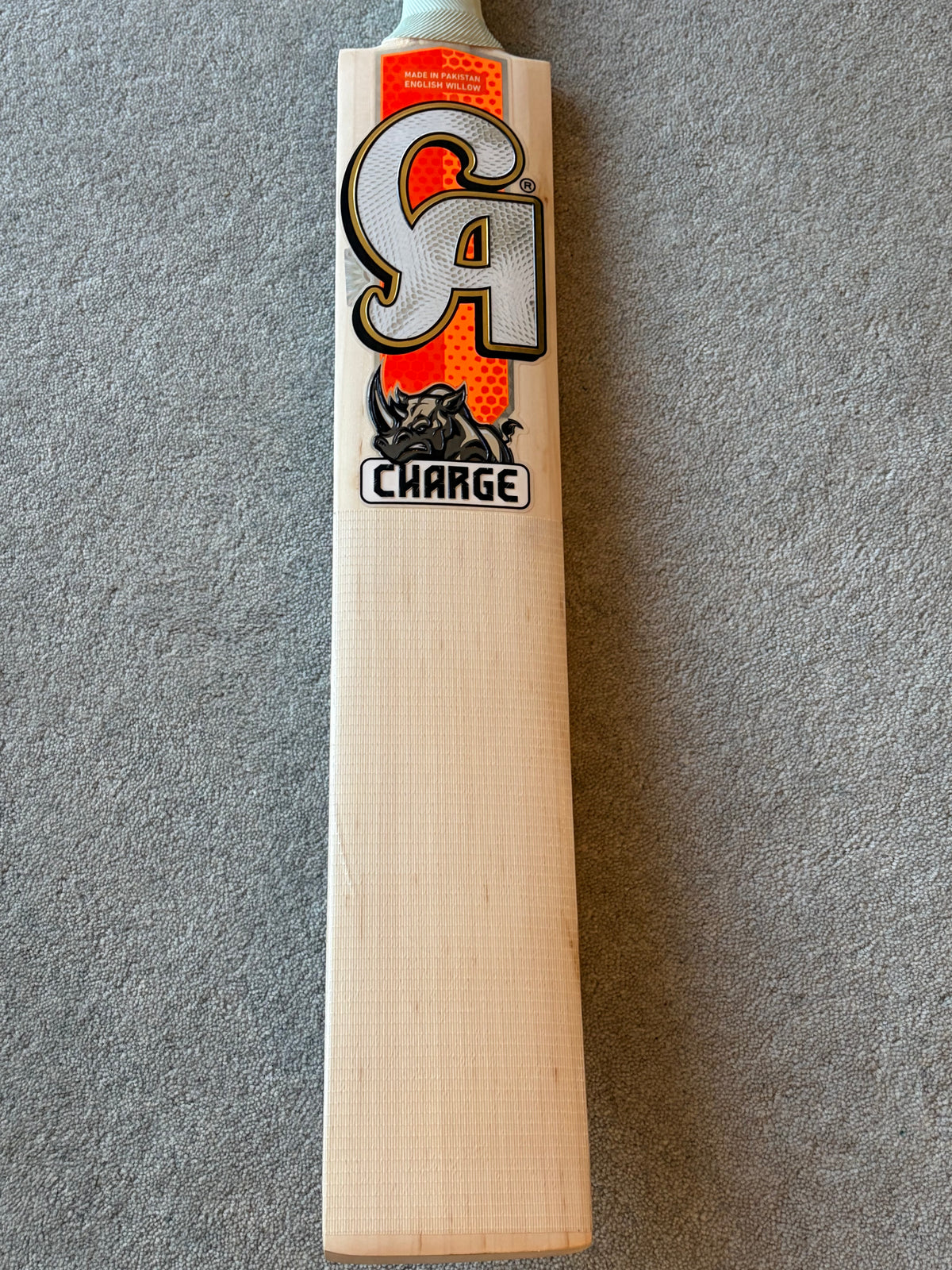 CA Pro Rage Professional Players Maaz Sadaqat Cricket Bat (2lb 8oz)