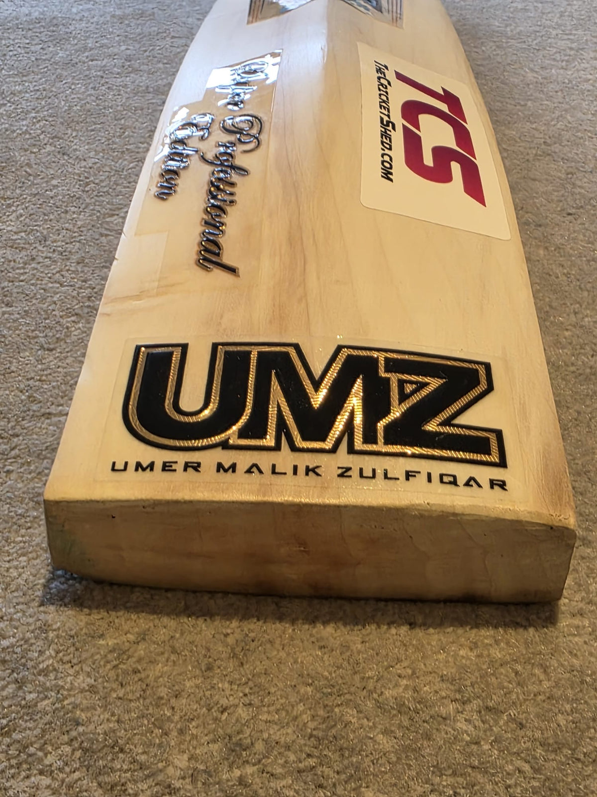 Used MB Malik Super Professional Edition Cricket Bat (2lb 11oz)