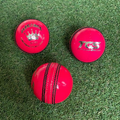 TCS Elegance Red, White or Pink Cricket Balls - Box Of 6 Balls