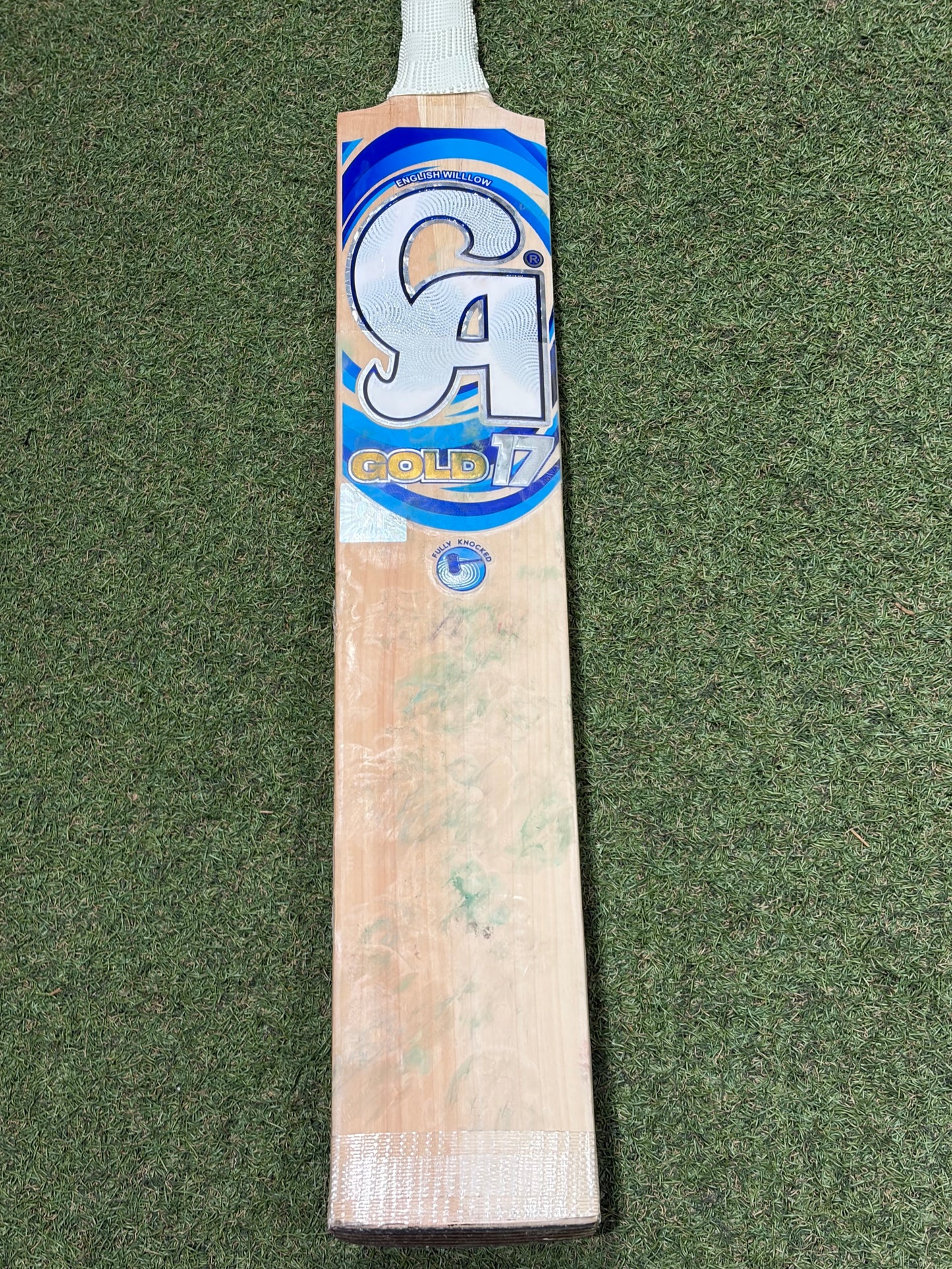 Used CA Gold 17 Short Blade Long Handle Cricket Bat (2lb 10oz)