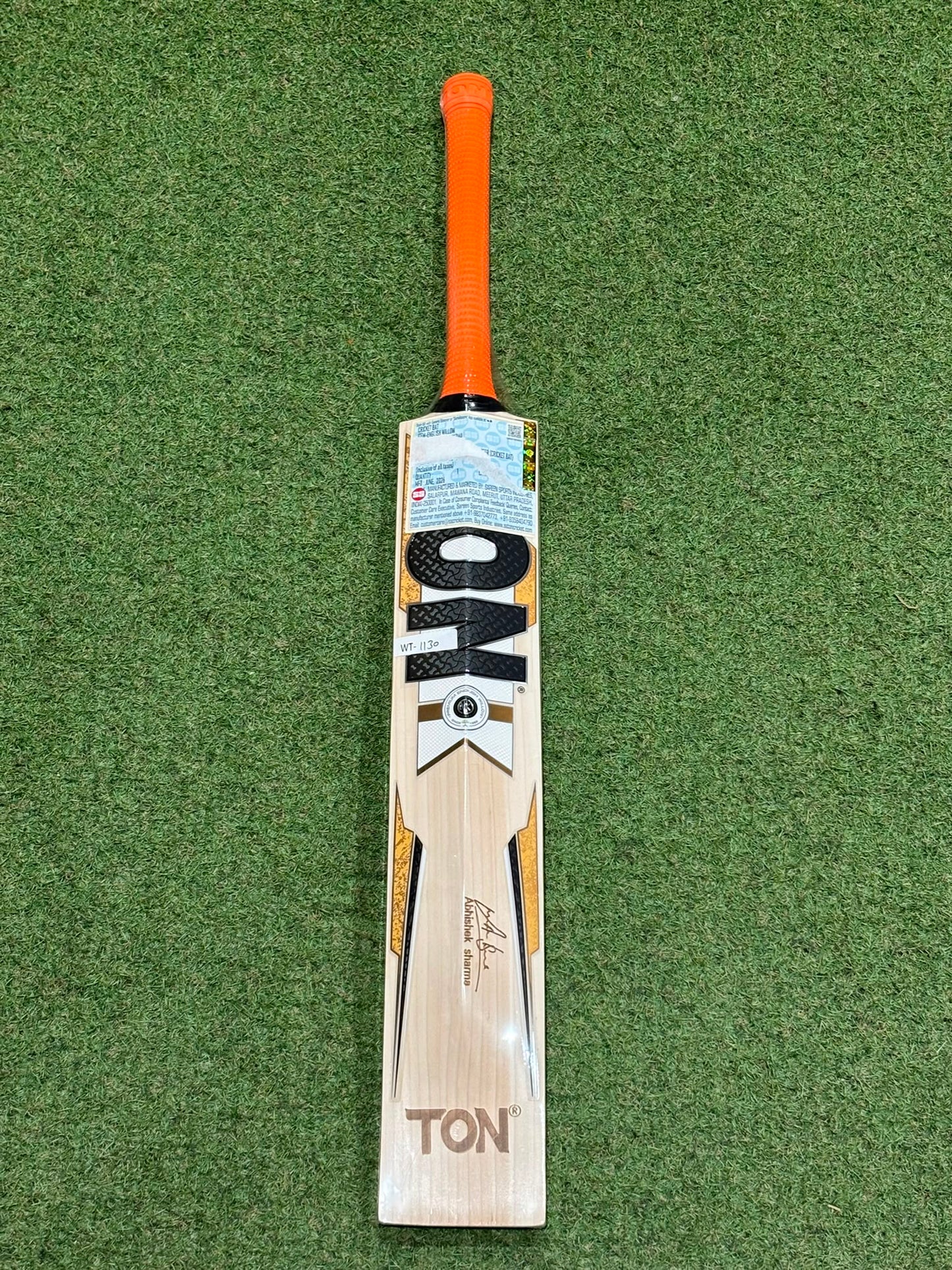 Ton Abhishek Sharma Player Cricket Bat (2lb 8oz)