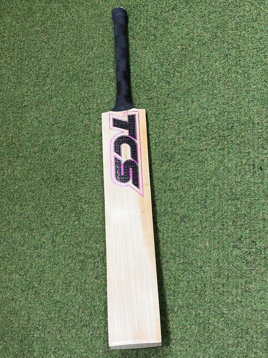 TCS Black/Pink Cricket Bat (2lb 9oz)