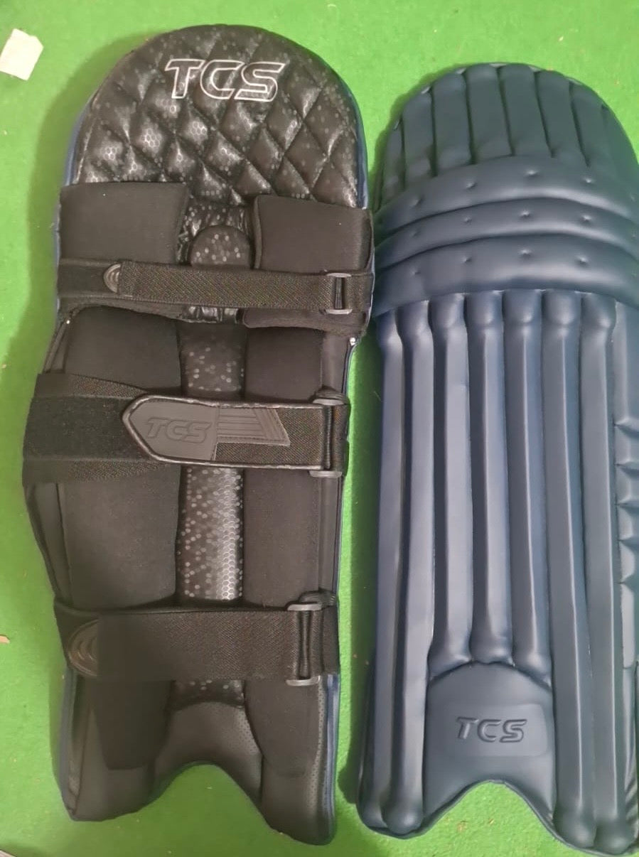 TCS Players Edition Navy Cricket Batting Pads
