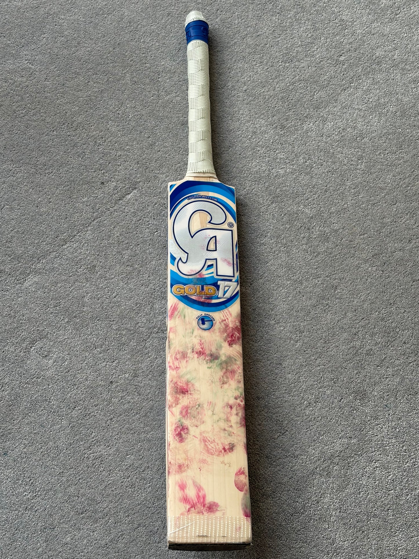 Used CA Gold 17 Short Blade Long Handle Cricket Bat (2lb 10oz)