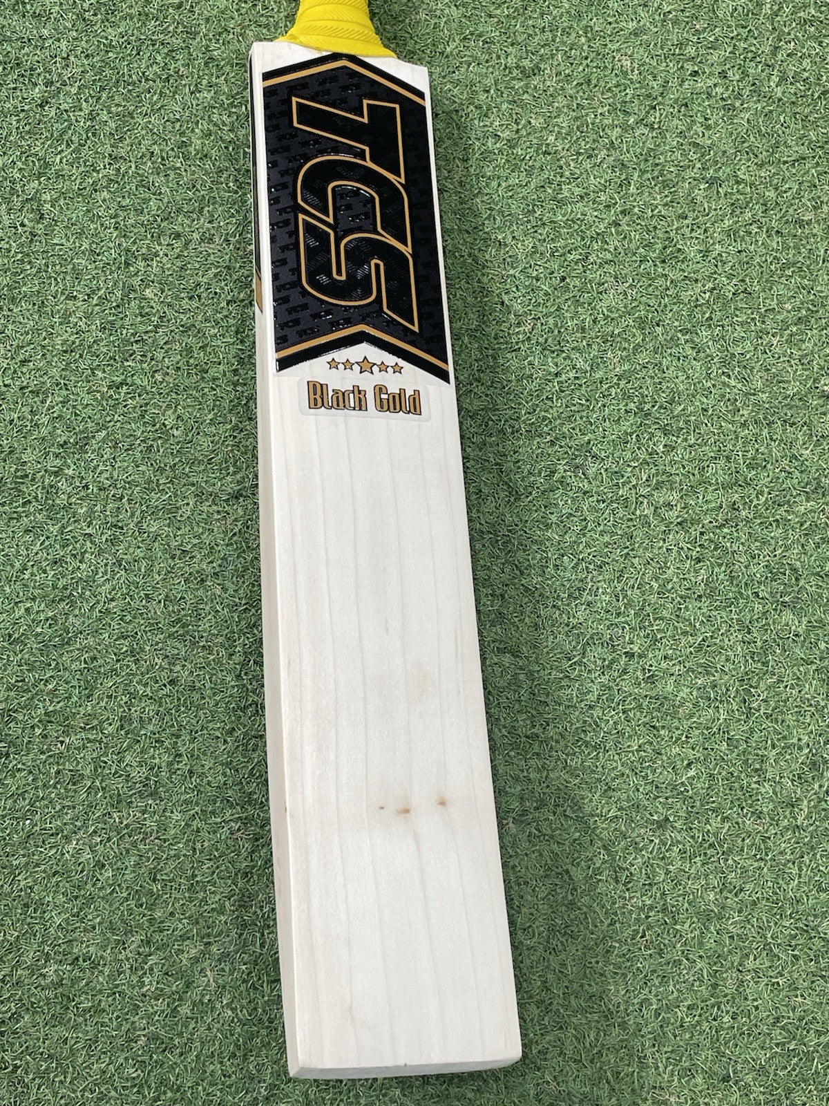 TCS Black Gold Cricket Bat - Brand New - 2lb 11oz - Full Profile