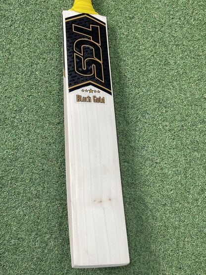TCS Black Gold Cricket Bat - Brand New - 2lb 11oz - Full Profile