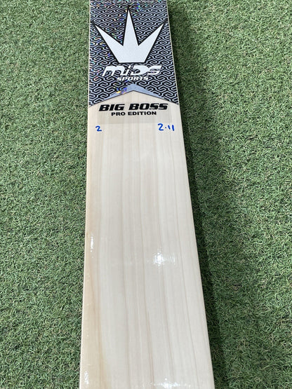 MIDS Big Boss Pro Edition Cricket Bat - Brand New - 2lb 11oz - Massive Profile