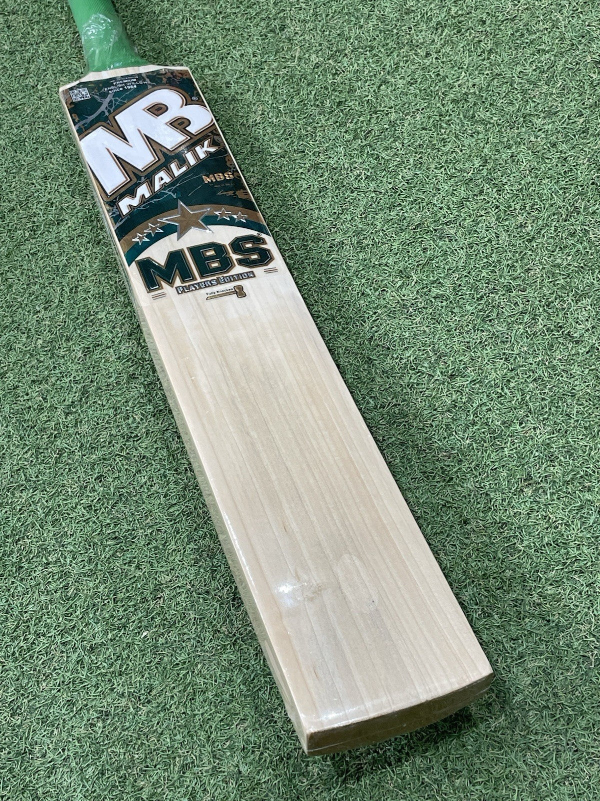 MB Malik MBS Players Edition Cricket Bat - Brand New - 2lb 9oz - Full Profile!