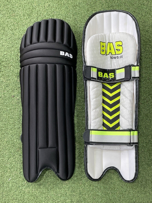 BAS Bow Black 2020 Batting Pads - Ambidextrous Mens Size - Brand New