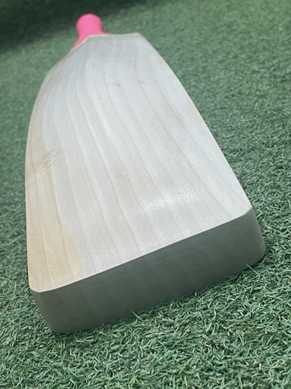 Plain Hell 4 Leather Pro Grade Short Blade Long Handle Cricket Bat (2lb 10oz)