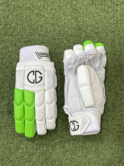 Cricket Groove Limited Edition Green Batting Gloves - Right Hand Mens Size