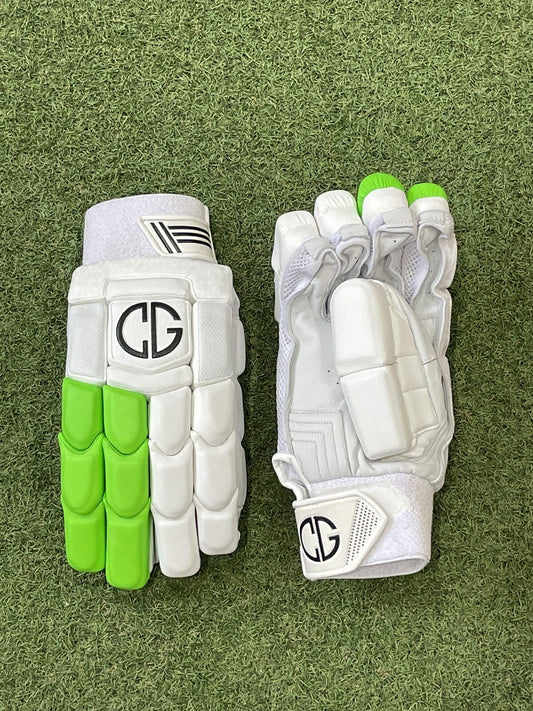 Cricket Groove Limited Edition Green Batting Gloves - Right Hand Mens Size