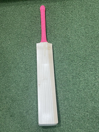 Plain Hell 4 Leather Pro Grade Short Blade Long Handle Cricket Bat (2lb 10oz)