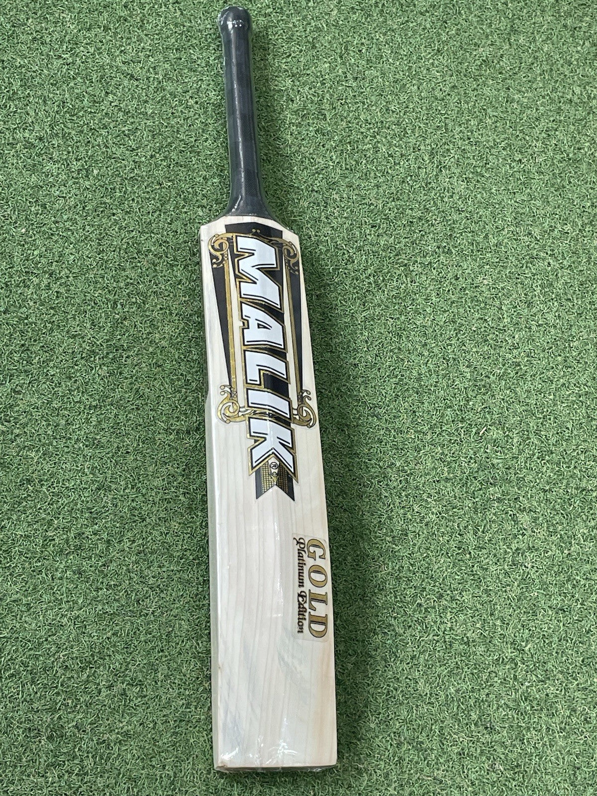 MB Malik Gold Platinum Edition Cricket Bat - Brand New - 2lb 10mm - Nice Grains!