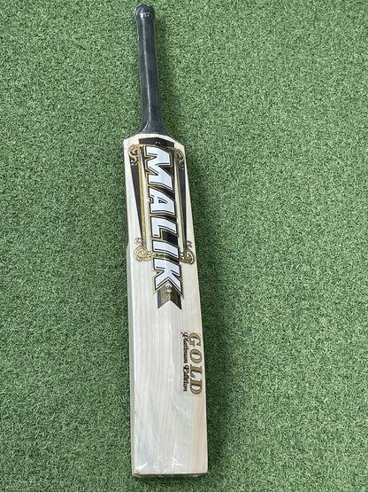 MB Malik Gold Platinum Edition Cricket Bat - Brand New - 2lb 10mm - Nice Grains!