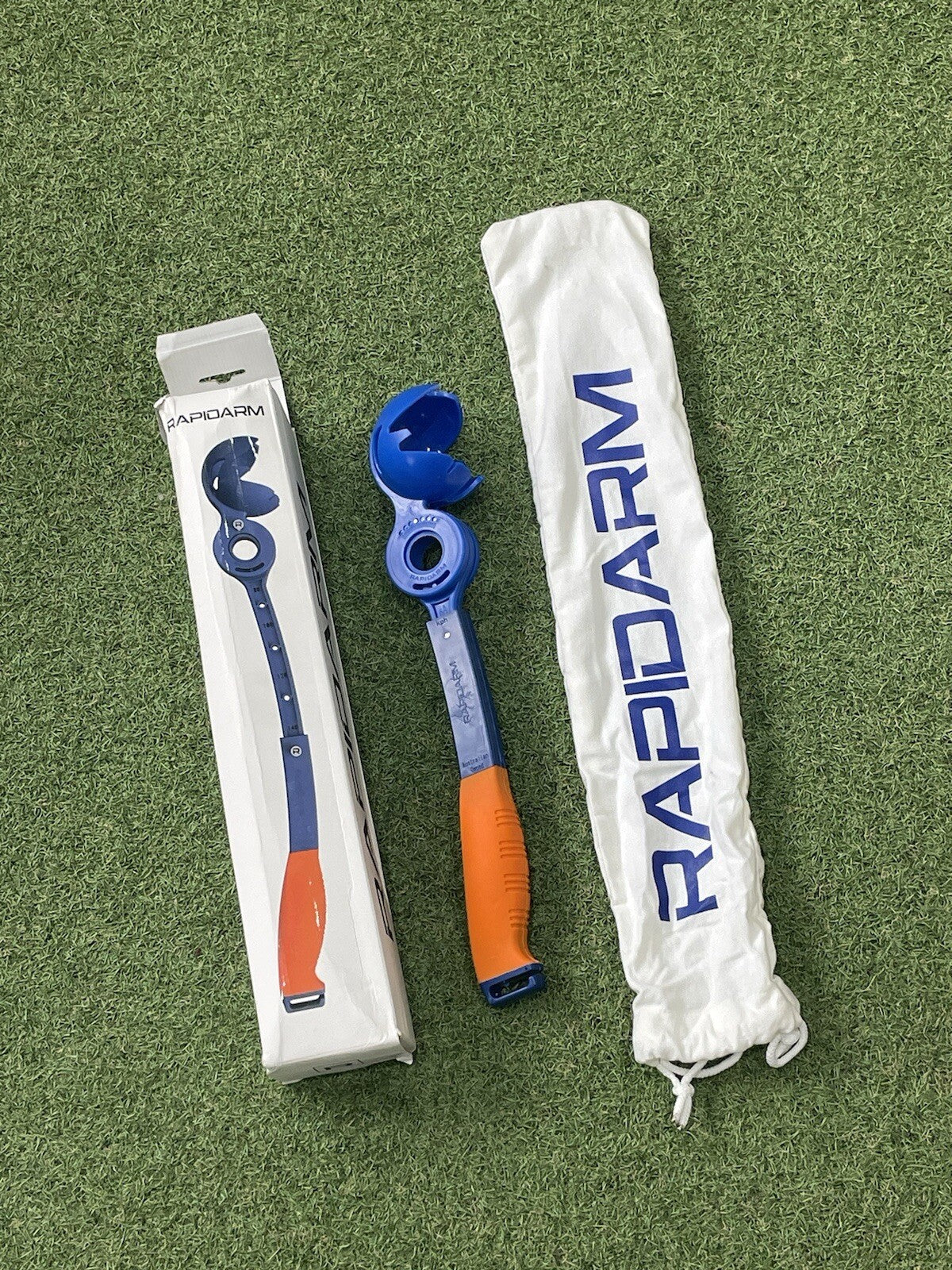 RapidArm Cricket Ball Thrower - Brand New! With adjustable arm length!
