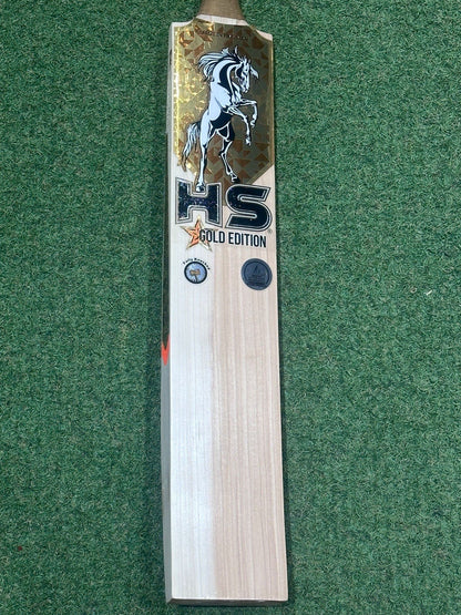 HS Gold Edition Cricket Bat - Brand New - 2lb 8oz - Lovely Grains!