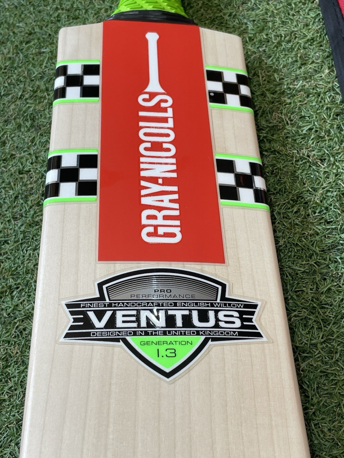 Gray Nicolls Ventus 1.3 Pro Performance Cricket Bat - Brand New - 2lb 10oz