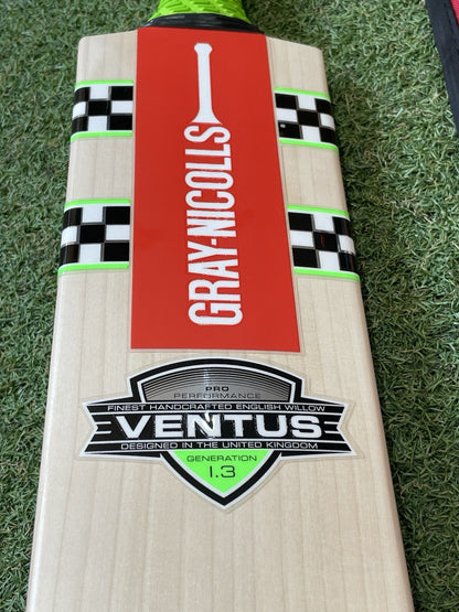 Gray Nicolls Ventus 1.3 Pro Performance Cricket Bat - Brand New - 2lb 10oz