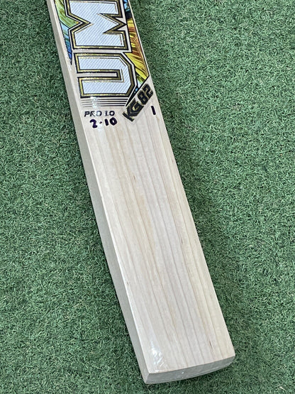 MB Malik KG Pro 1.0 Cricket Bat - Brand New - 2lb 10oz - Lovely Grains