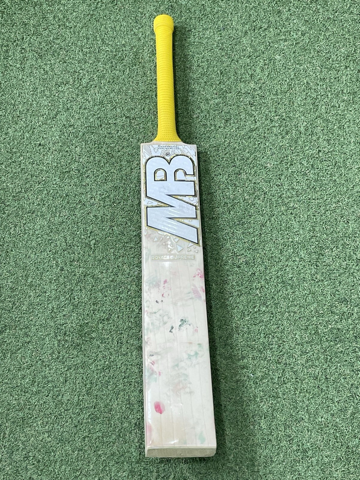 Used MB Malik Royale Supreme Cricket Bat (2lb 11oz) - Excellent Condition