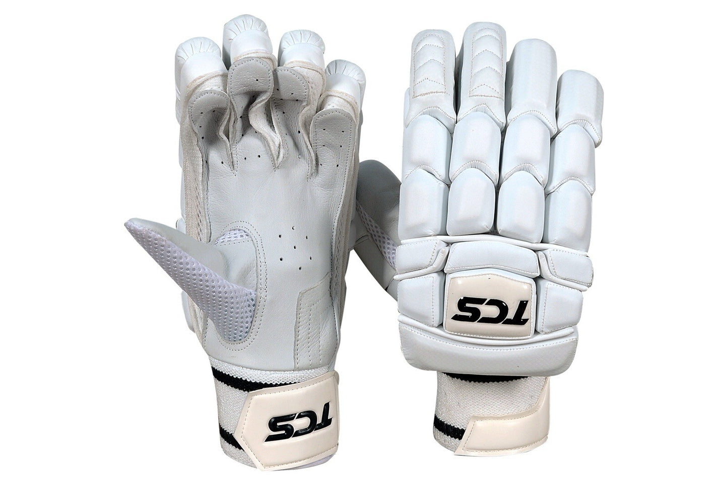 TCS Pro Edition Black Logo Batting Gloves - Brand New - Right Hand Men's Size