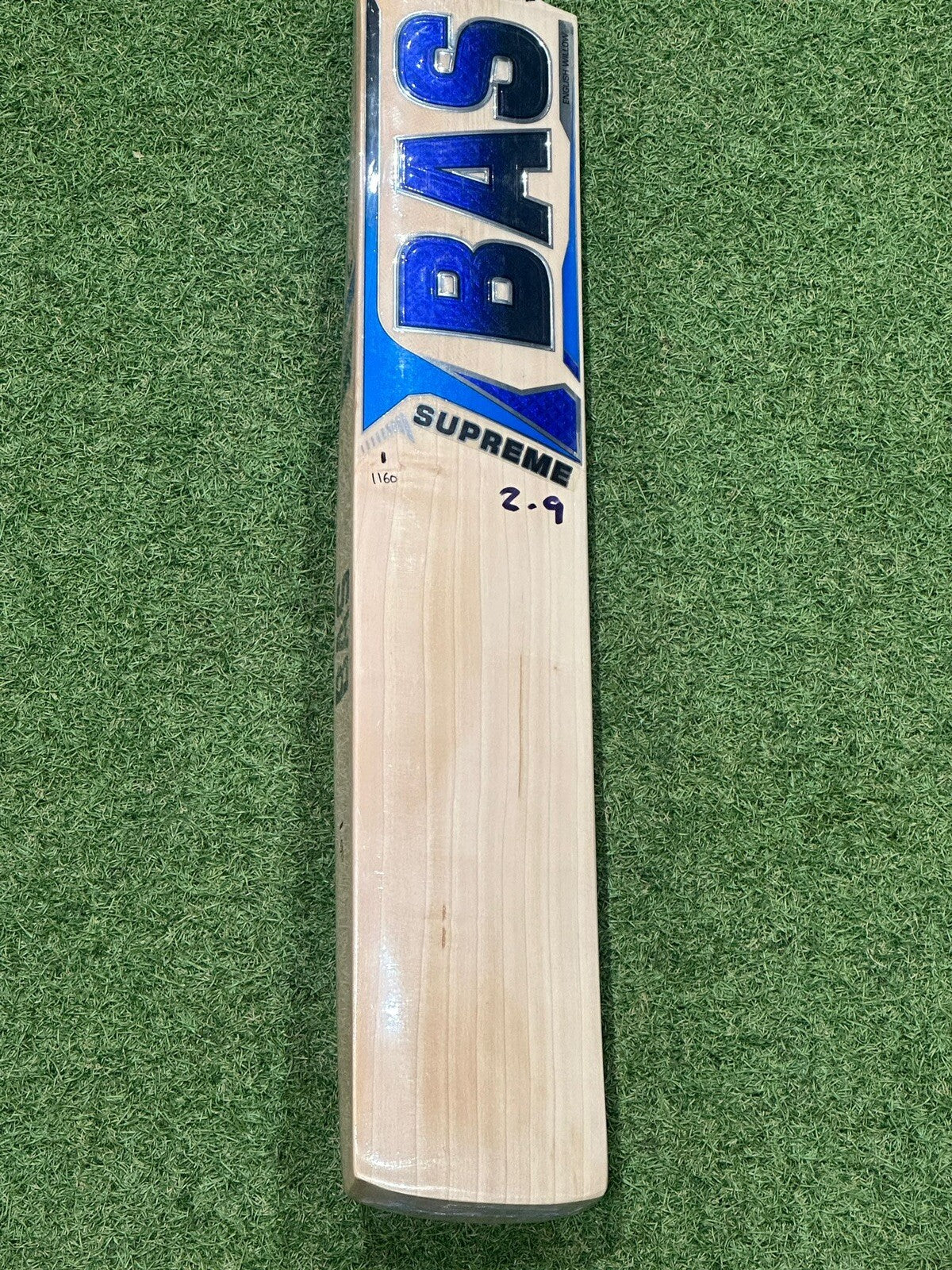 BAS Supreme Cricket Bat - Brand New - 2lb 9oz - Exclusive - Great Pickup
