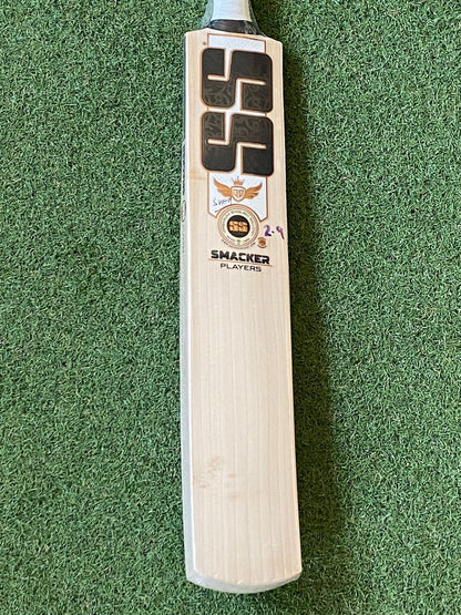 SS Smacker Players Cricket Bat - Brand New - 2lb 9oz - Exclusive - Lovely Grains