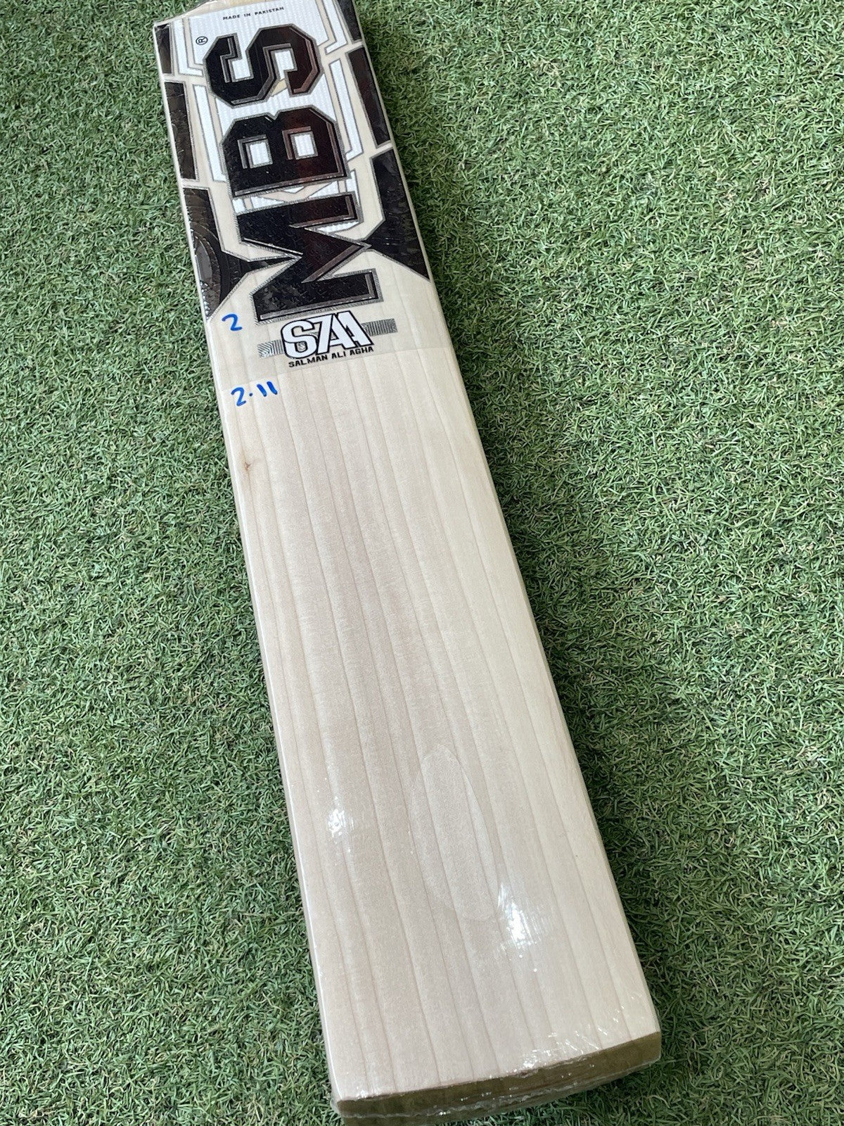 MB Malik MBS Salma Ali Agha Cricket Bat - Brand New - 2lb 11oz - Full Profile!