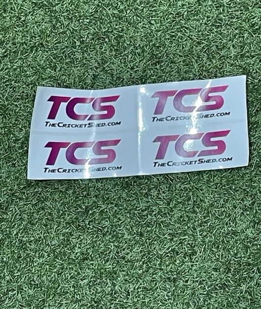 TCS Back Of The Bat Sponsor Cricket Bat Stickers