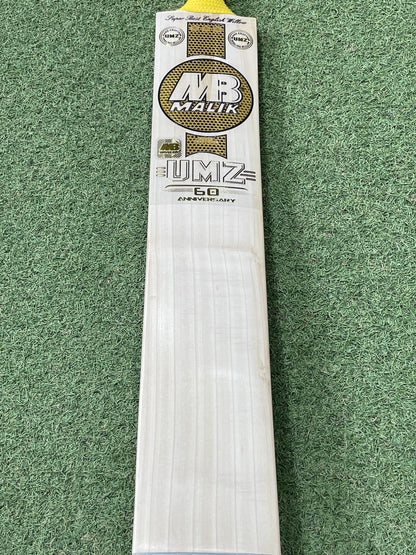 MB Malik UMZ Anniversary Players Cricket Bat - Brand New - 2lb 10oz - UK Made
