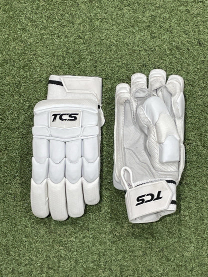 TCS Pro Edition Black Logo Batting Gloves - Brand New - Right Hand Men's Size